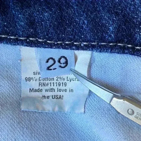 Siwi Jeans Hannah Forever Low Rise Skinny Size 29 - Picture 9 of 13
